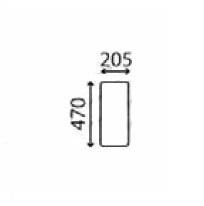 Ανταλλακτικό κρύσταλλο εμπρόσθιο αριστερό/δεξί κάτω