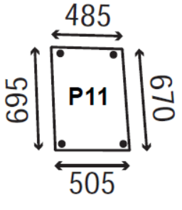 Ανταλλακτικό κρύσταλλο πλαϊνό αριστερό