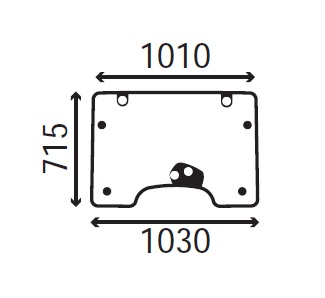 Ανταλλακτικό κρύσταλλο εμπρόσθιο