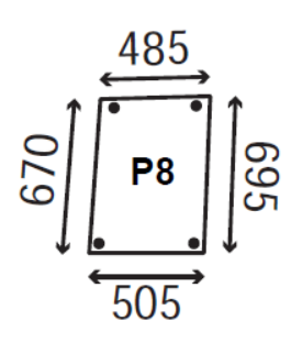 Ανταλλακτικό κρύσταλλο πλαϊνό δεξί 