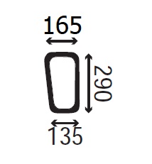 Ανταλλακτικό κρύσταλλο εμπρόσθιο κάτω αριστερό