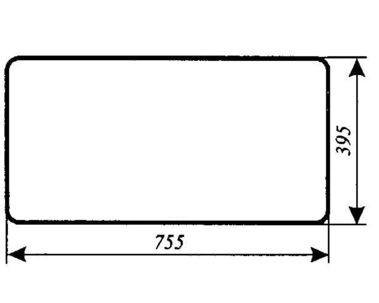 Ανταλλακτικό κρύσταλλο οπίσθιο κάτω