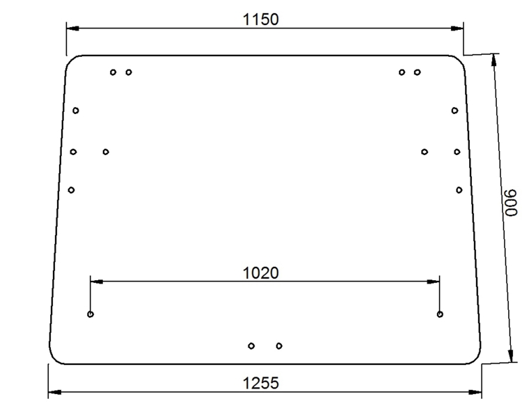 Ανταλλακτικό κρύσταλλο οπίσθιο