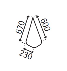 Ανταλλακτικό κρύσταλλο πλαινό αριστερό/δεξί πίσω