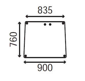 Ανταλλακτικό κρύσταλλο εμπρόσθιο