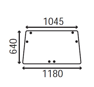 Ανταλλακτικό κρύσταλλο οπίσθιο