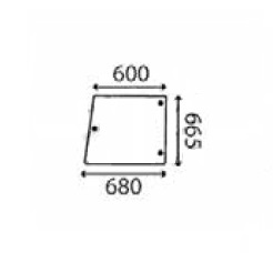Ανταλλακτικό κρύσταλλο πλαϊνό αριστερό/δεξί
