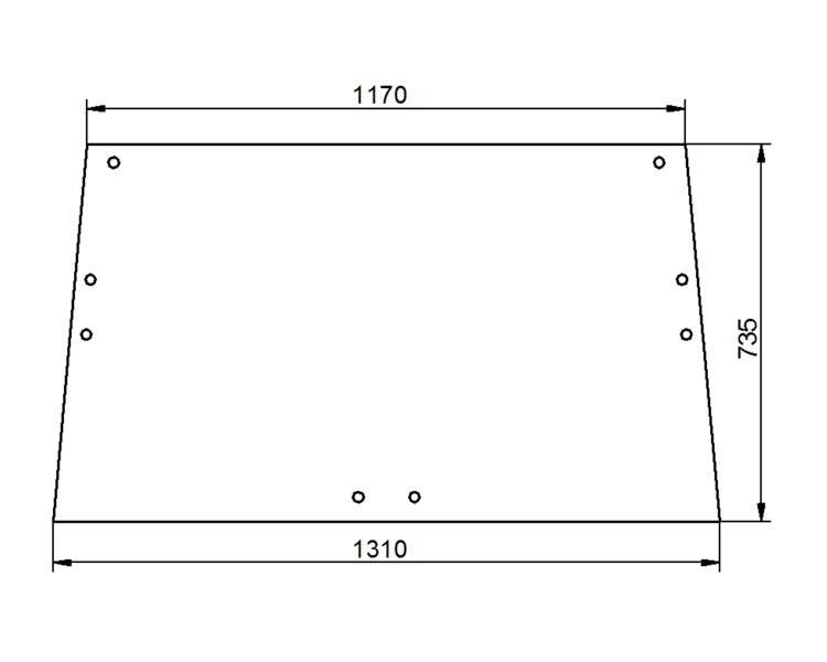 Ανταλλακτικό κρύσταλλο οπισθίου παρμπρίζ