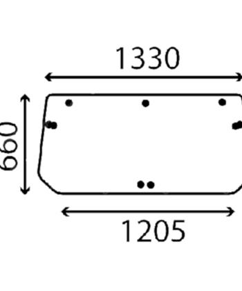 Ανταλλακτικό κρύσταλλο οπισθίου παρμπρίζ