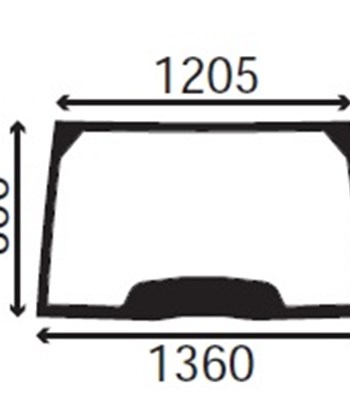 Ανταλλακτικό κρύσταλλο εμπρόσθιο