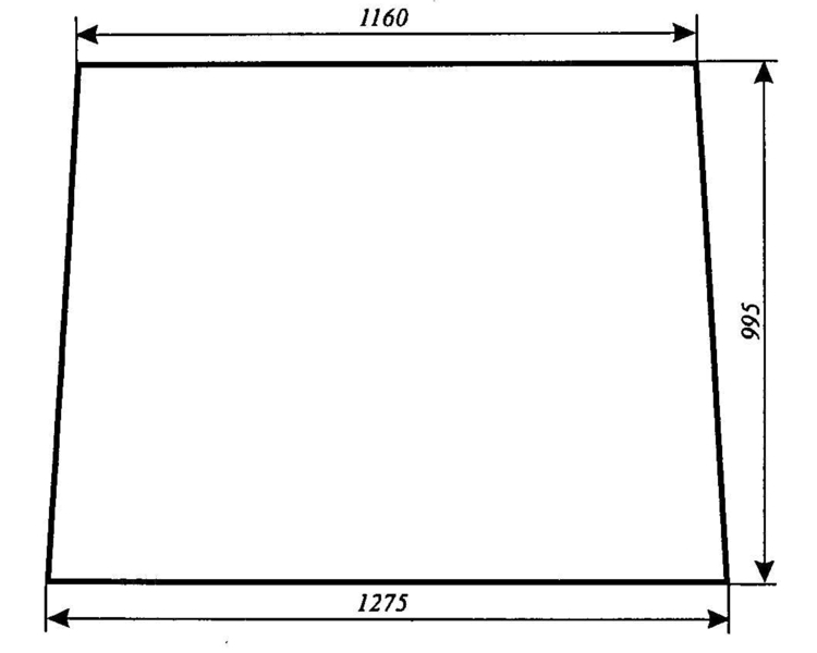 Ανταλλακτικό κρύσταλλο εμπρόσθιο