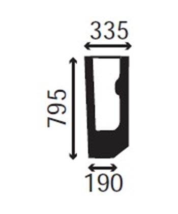 Ανταλλακτικό κρύσταλλο δεξιάς πόρτας κάτω