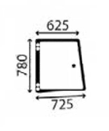 Ανταλλακτικό κρύσταλλο πλαϊνό αριστερό