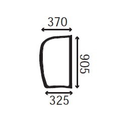 Ανταλλακτικό κρύσταλλο πλαϊνό δεξί