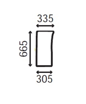 Ανταλλακτικό κρύσταλλο εμπρόσθιο κάτω δεξί