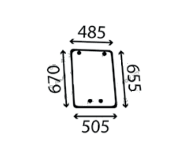 Ανταλλακτικό κρύσταλλο πλαϊνό αριστερό