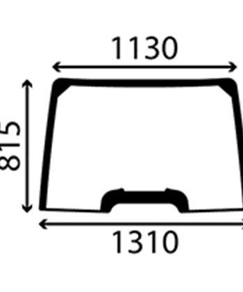 Ανταλλακτικό κρύσταλλο εμπροσθίου παρμπρίζ