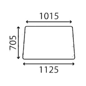 Ανταλλακτικό κρύσταλλο εμπρόσθιο