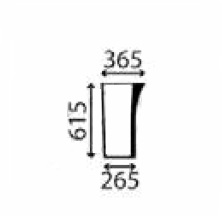 Ανταλλακτικό κρύσταλλο εμπρόσθιο κάτω δεξί