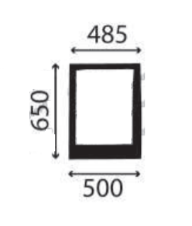Ανταλλακτικό κρύσταλλο εμπρόσθιο κάτω δεξί
