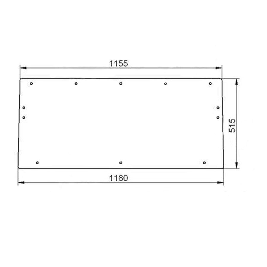 Ανταλλακτικό κρύσταλλο οπίσθιο άνω