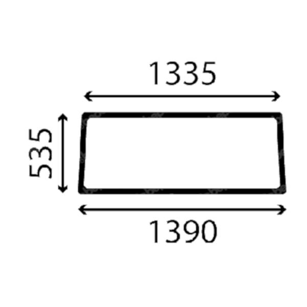 Ανταλλακτικό κρύσταλλο οπίσθιο