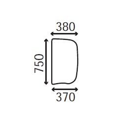 Ανταλλακτικό κρύσταλλο πλαϊνό αριστερό/δεξί