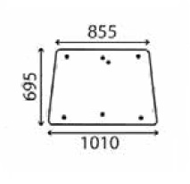 Ανταλλακτικό κρύσταλλο εμπρόσθιο
