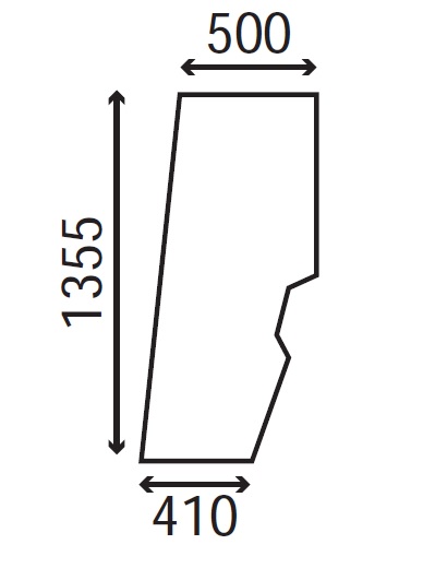Ανταλλακτικό κρύσταλλο πόρτας 