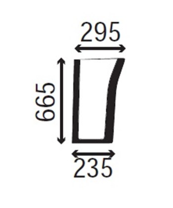 Ανταλλακτικό κρύσταλλο εμπρόσθιο κάτω δεξί