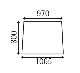 Ανταλλακτικό κρύσταλλο εμπρόσθιο