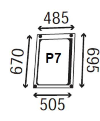 Ανταλλακτικό κρύσταλλο πλαϊνό δεξί