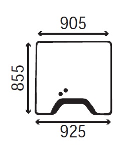 Ανταλλακτικό κρύσταλλο εμπρόσθιο