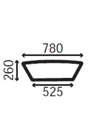 Ανταλλακτικό κρύσταλλο οπίσθιο κάτω