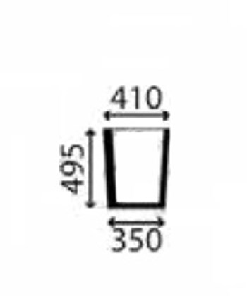 Ανταλλακτικό κρύσταλλο εμπρόσθιο κάτω αριστερό