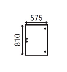 Ανταλλακτικό κρύσταλλο πλαϊνό αριστερό/δεξί